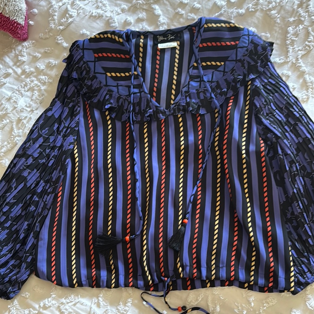 Women's Striped Blouse - Multicolor